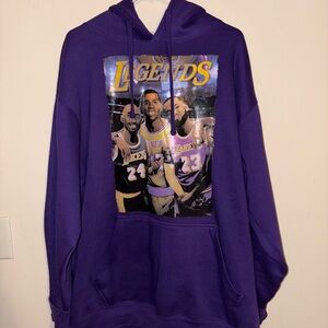 Legends Graphic Purple Hoodie